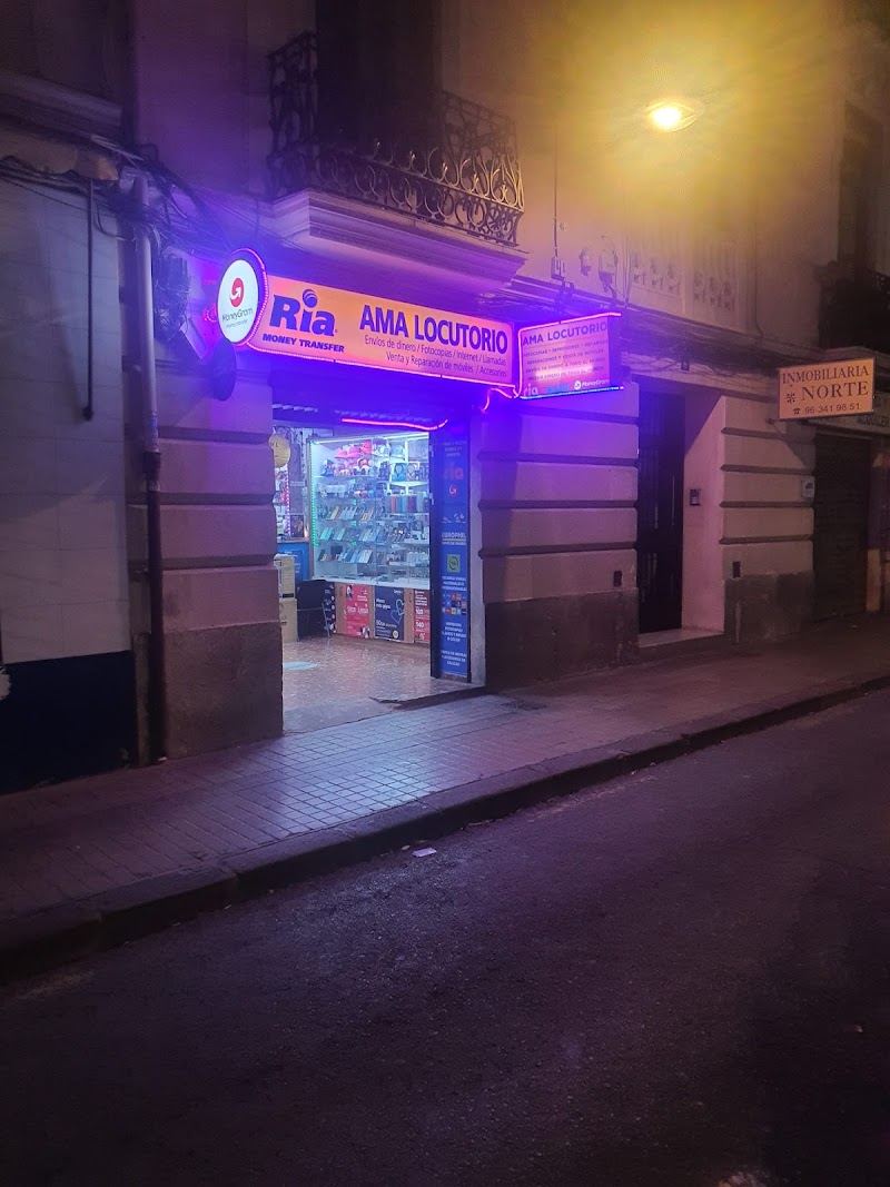 Ama locutorio RIA Moneygram
