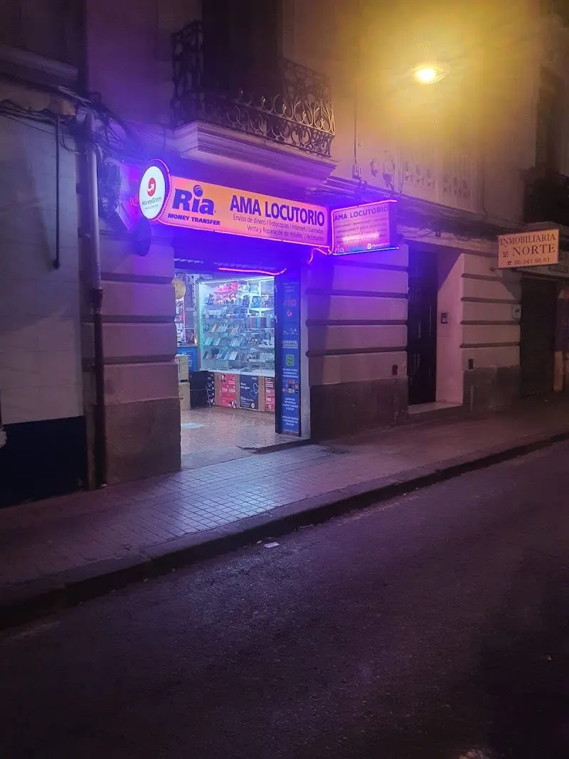 Ama locutorio RIA Moneygram