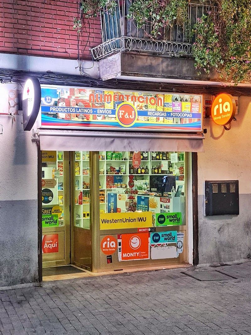 F&J Alimentación, Locutorio