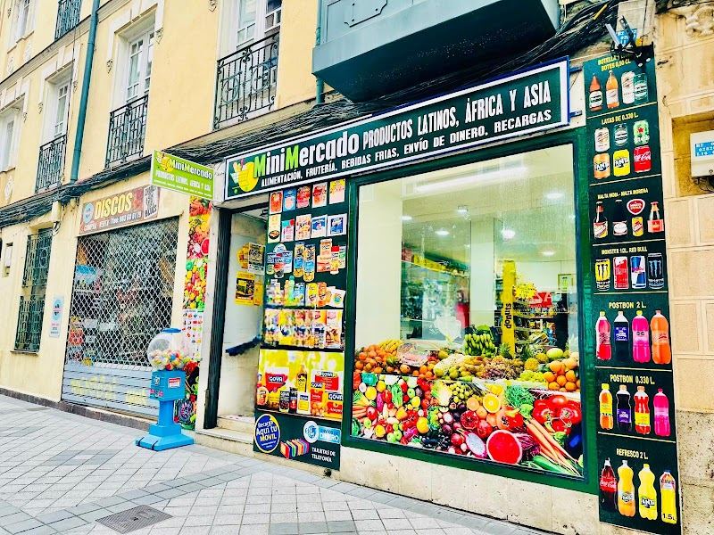 LOCUTORIO ALIMENTACIÓN MINI MERCADO FRUTAS BEBIDAS Y VERDURAS PRODUCTOS LATINOS ÁFRICA Y ASIA