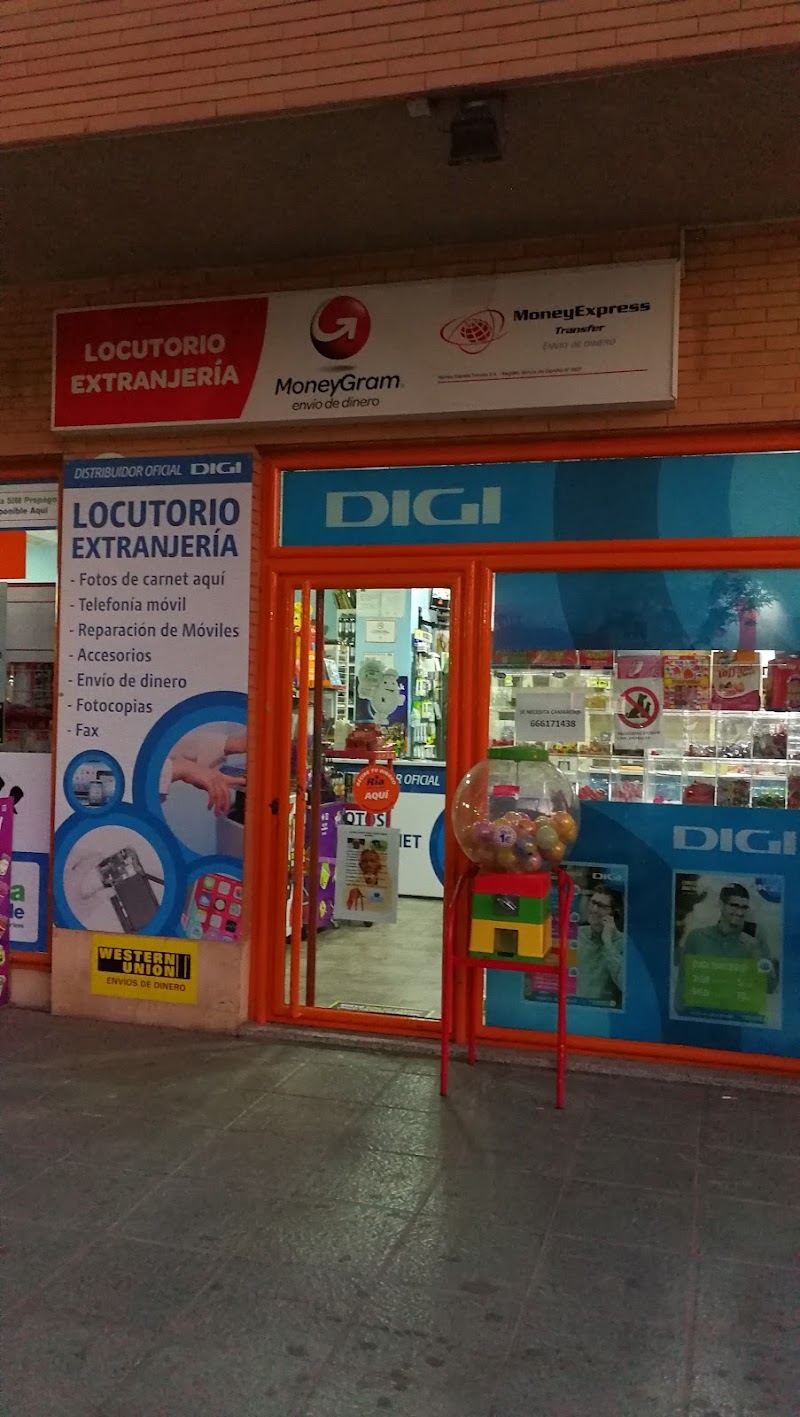 Locutorio ciber extranjeria
