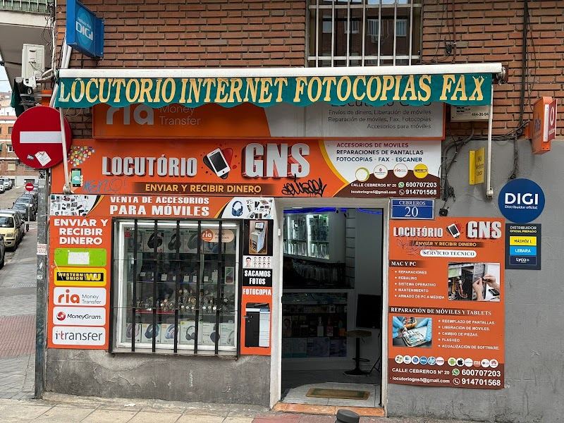 Locutorio GNS - Madrid