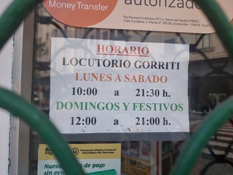 Locutorio Gorriti - Pamplona
