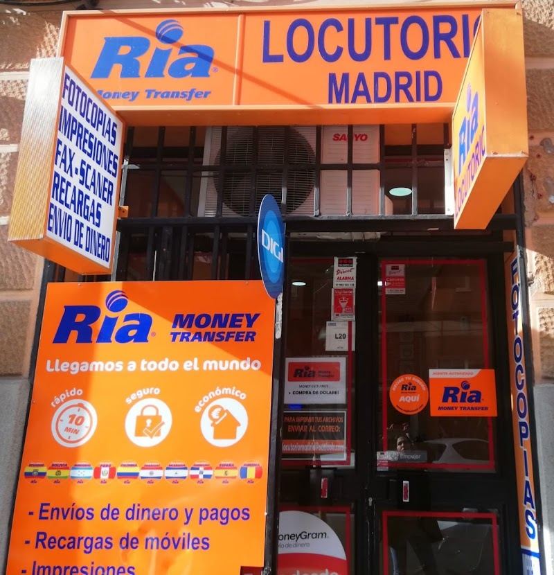 LOCUTORIO MADRID-ENVIOS Y PAGOS
