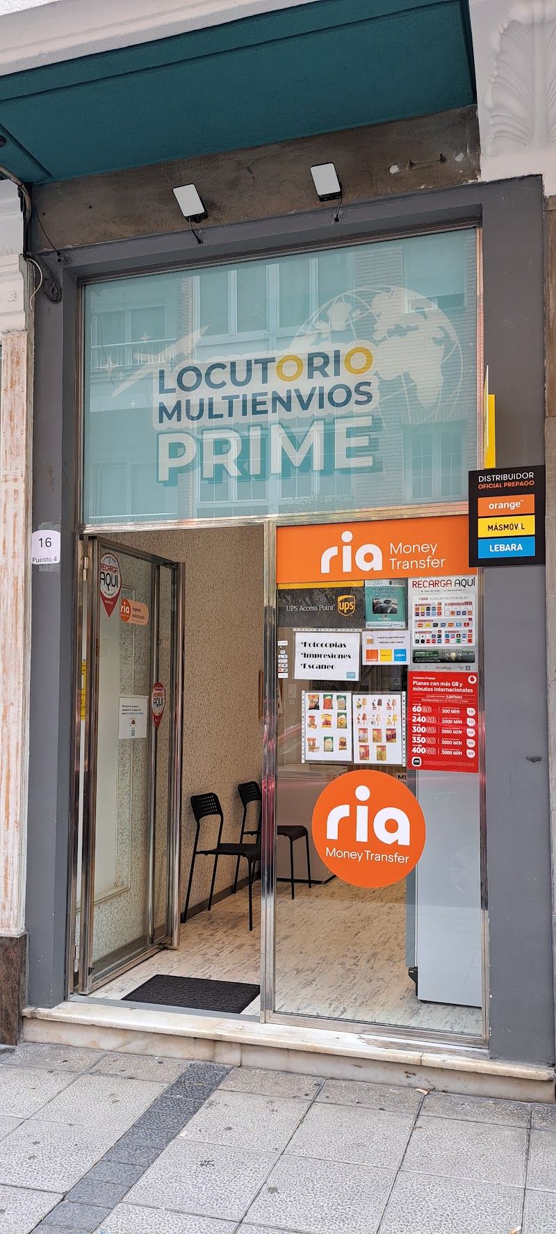 Locutorio Multienvios Prime