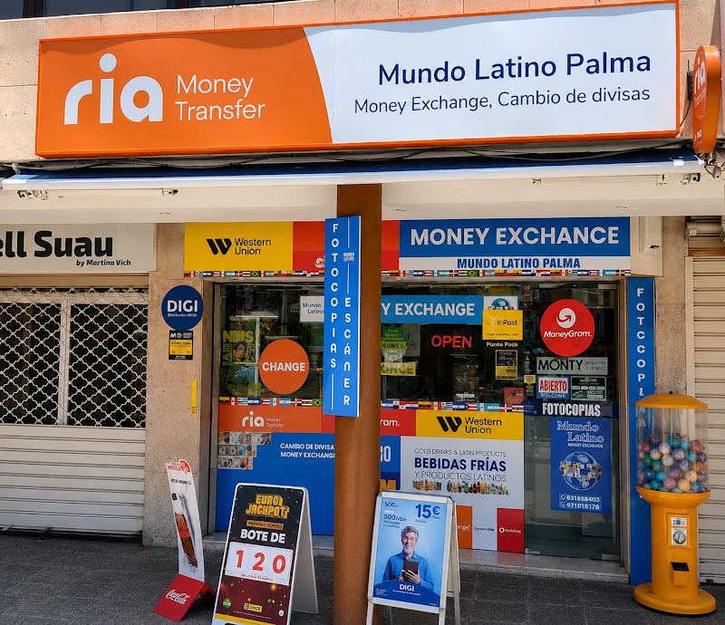 LOCUTORIO MUNDO LATINO PALMA MONEY TRANSFER currency exchange