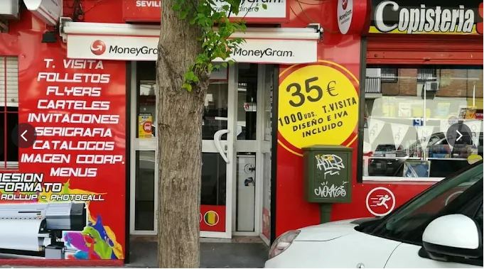 MoneyGram, Wester Unión, Ria (PAPELERÍA, COPISTERÍA-INFORMÁTICA SEVILLA)