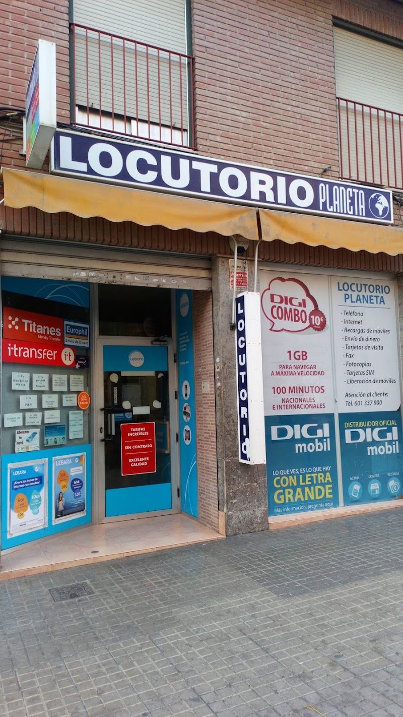 MULTISERVICIOS PLANETA locutorio