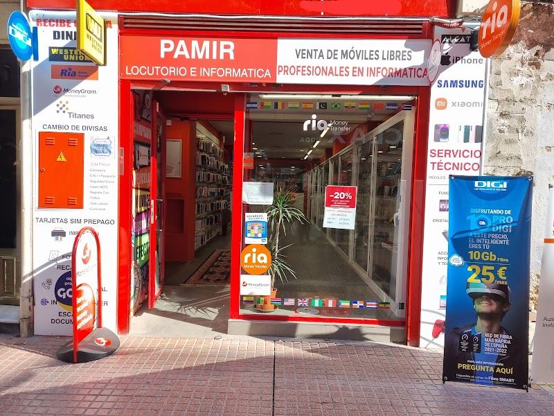 Pamir Móviles y Locutorio Calle Delicias