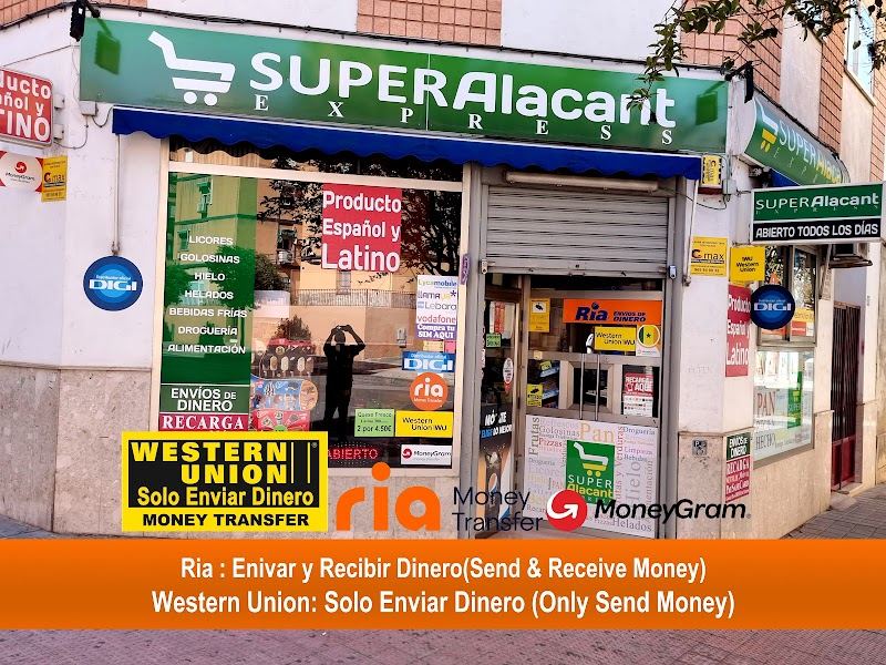 RIA Envio y Recibir mas de 300€ - Alicante