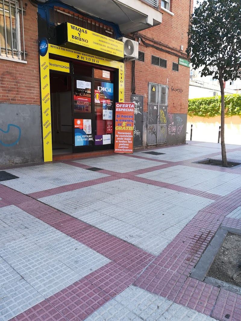 Waqas Y Bruno locutorio & fotografías - Alcobendas